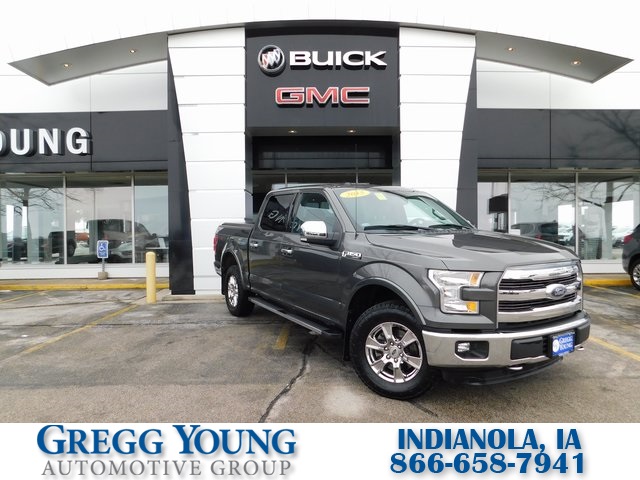 Used 2015 Ford F 150 Lariat 4d Supercrew In Omaha K1533a Gregg