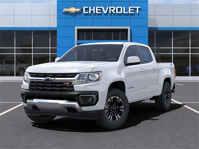 New 2021 Chevrolet Colorado Z71 4d Crew Cab Summit White For Sale In