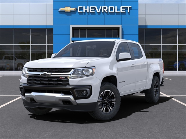 New 2021 Chevrolet Colorado Z71 4D Crew Cab Summit White for Sale in ...