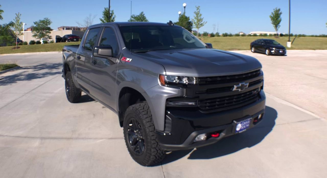 Used 2019 Chevrolet Silverado 1500 LT Trail Boss Crew Cab Pickup Satin ...