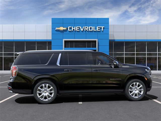 New 2021 Chevrolet Suburban High Country 4D Sport Utility Black for ...