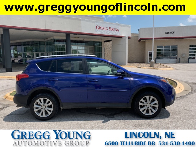 Used 2015 Toyota Rav4 Limited 4d Sport Utility Blue For Sale In