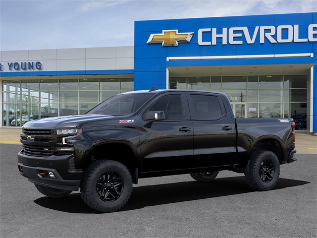 New 2021 Chevrolet Silverado 1500 LT Trail Boss 4D Crew Cab Black for ...